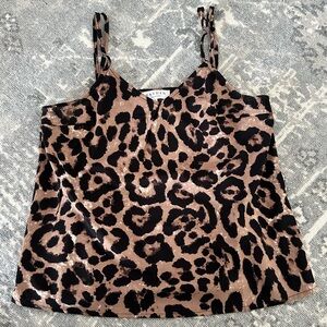LIKE NEW Leopard print cami